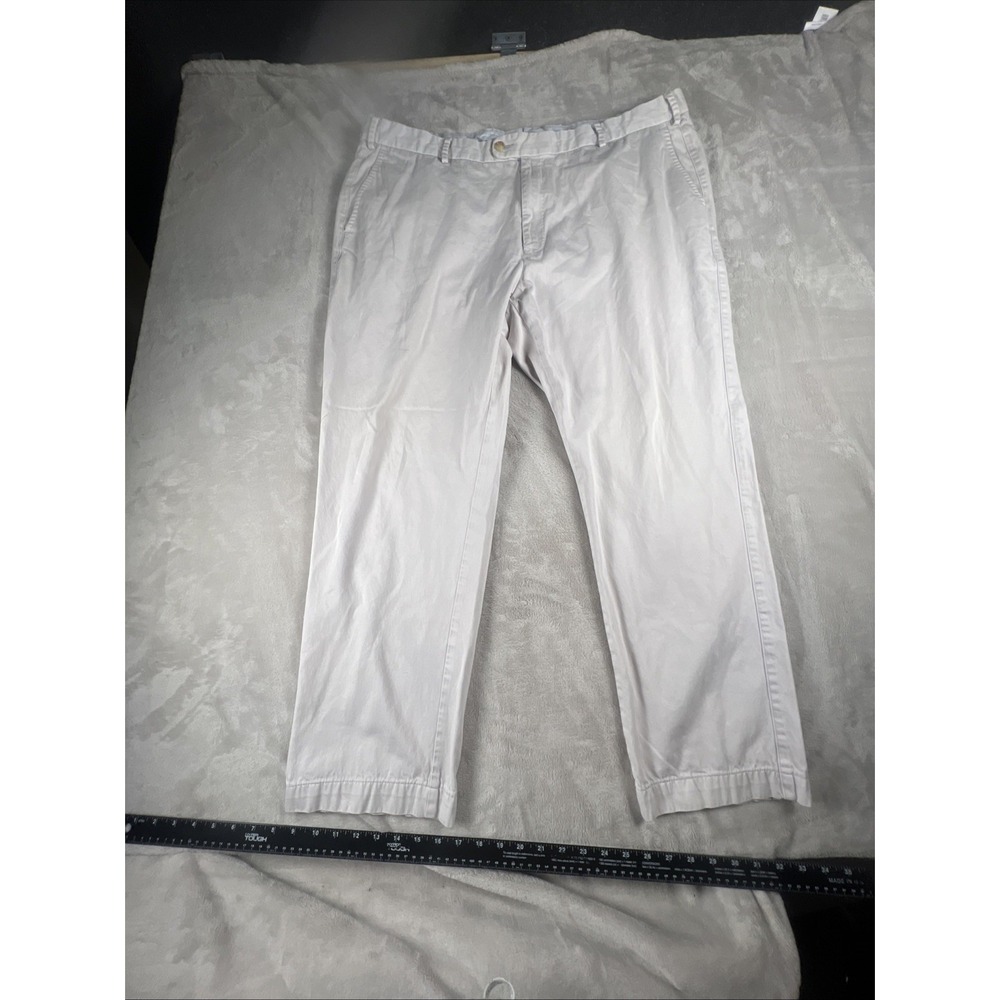 Peter Millar‎ Raleigh Flat Front Washed Pima Cotton Chino Pants. Size 42x28